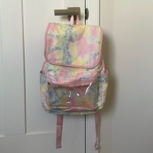 Tie dye backpack